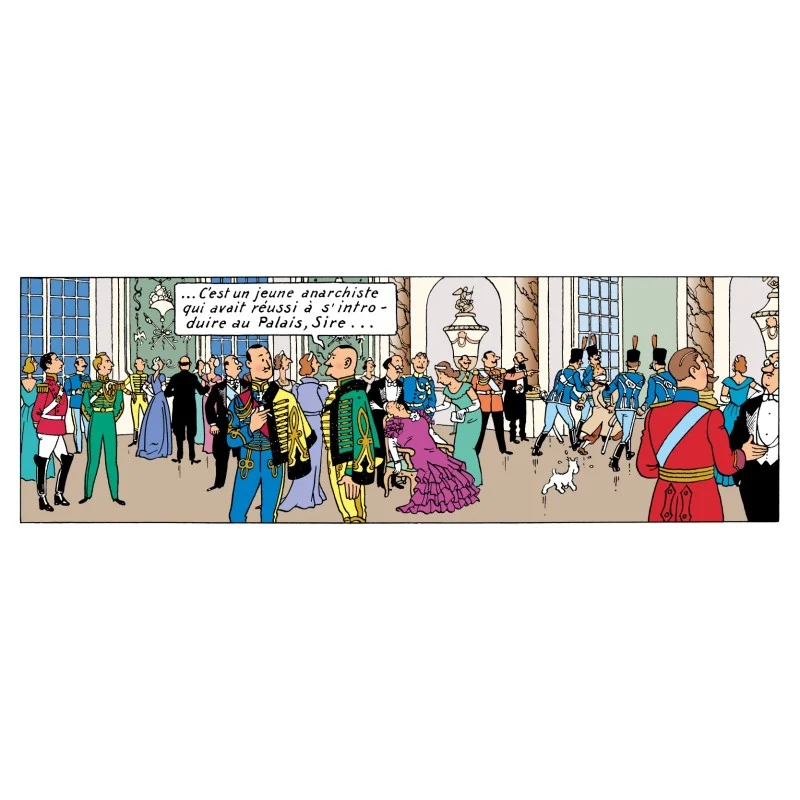 HERGÉ EN COSTUME VERT – Image 2