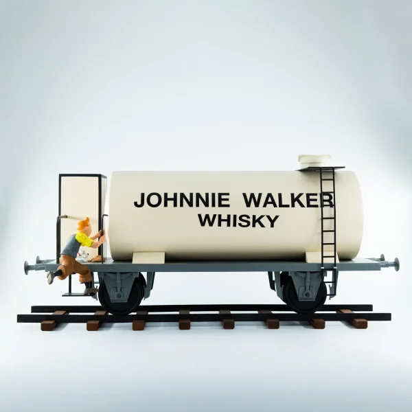 TINTIN - LE WAGON JOHNNIE WALKER
