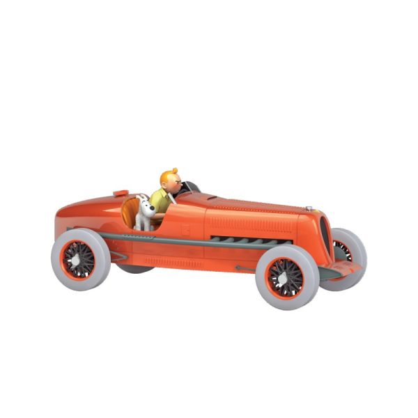 VOITURE TINTIN N°1 - LE BOLIDE ROUGE