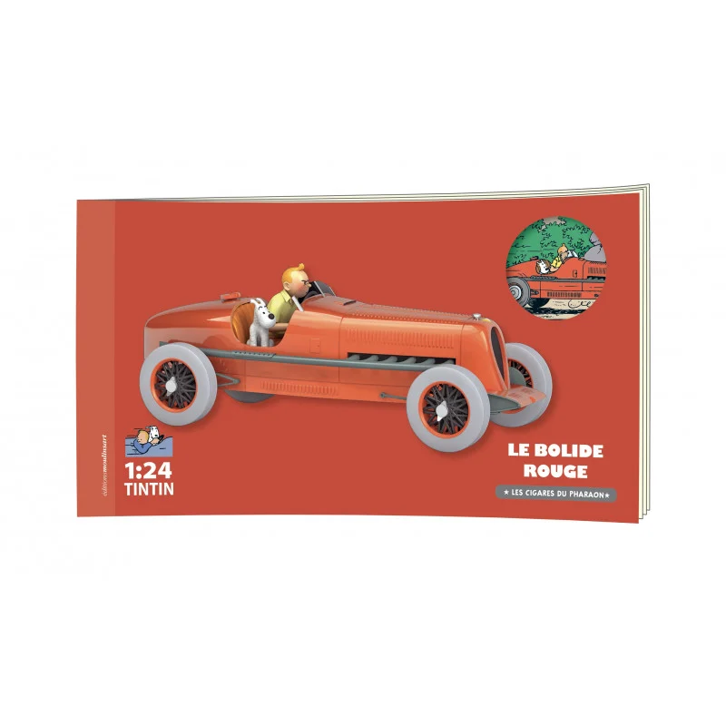 VOITURE TINTIN N°1 - LE BOLIDE ROUGE – Image 2