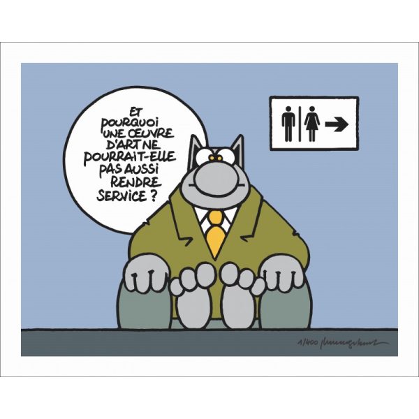LES TOILETTES SONT À DROITE