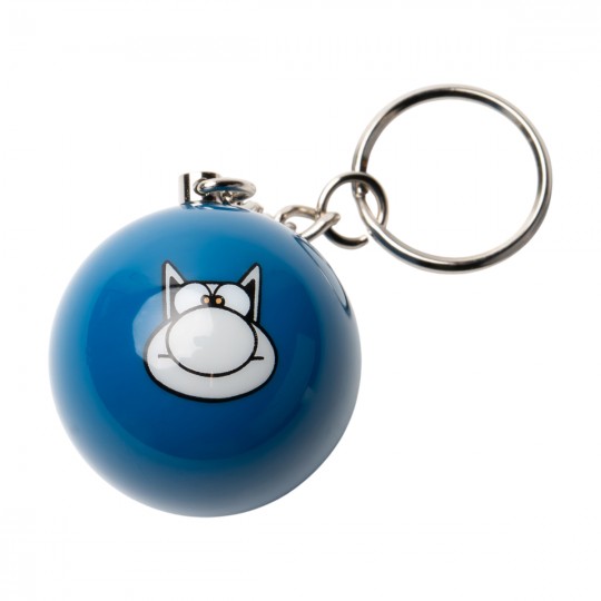 PORTE-CLÉS - BLEU (LE CHAT)