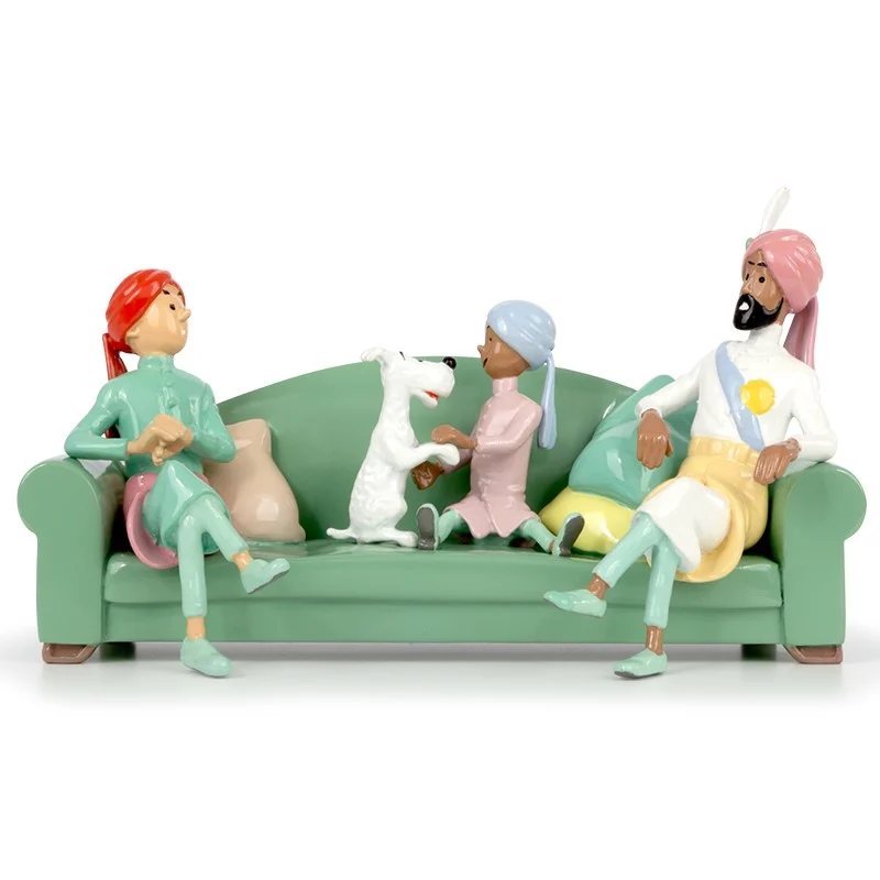 TINTIN SCÈNE DIVAN