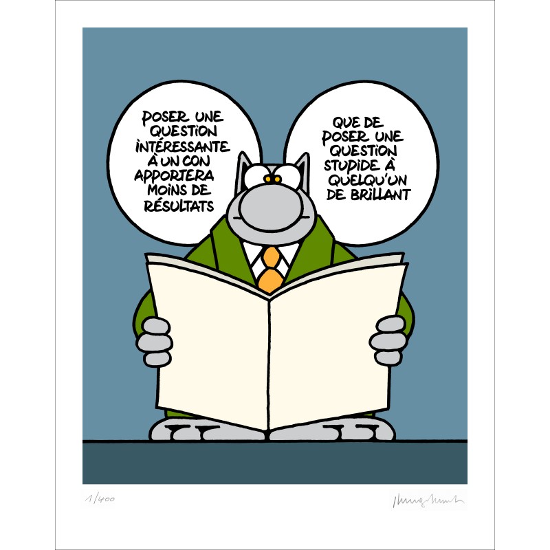 UNE BONNE QUESTION