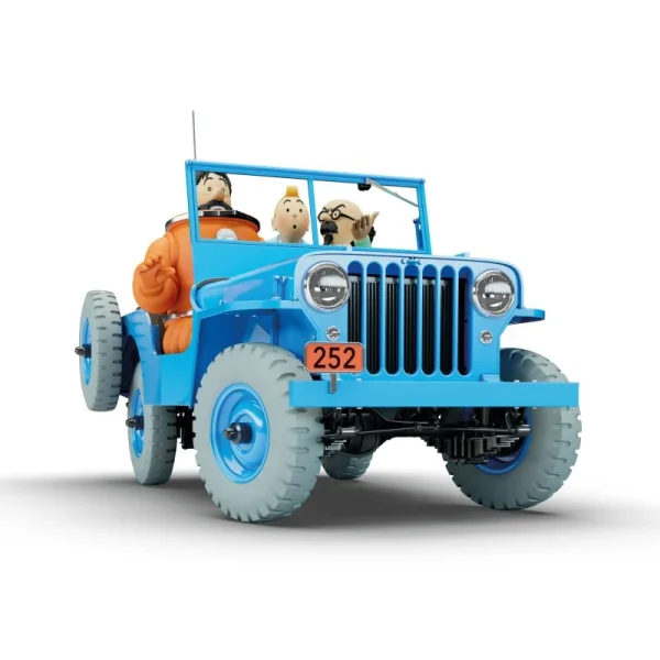 Jeep bleue 1/8 - 777 ex. !